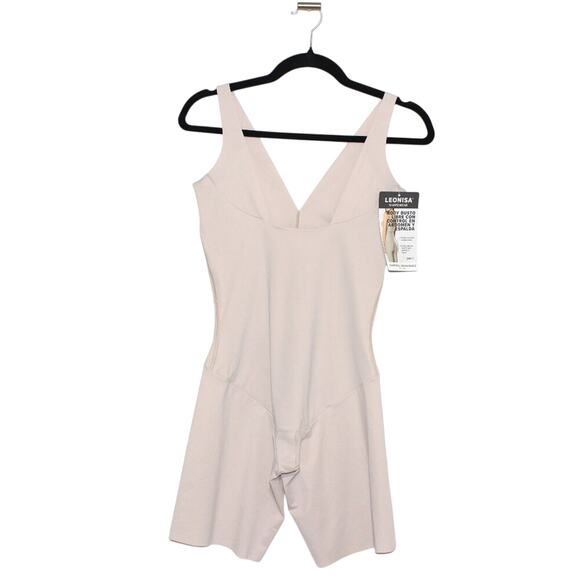 Leonisa Total Smooth Undetectable Step-in Mid-Thigh Body Shaper Size Large NWT - Picture 1 of 10